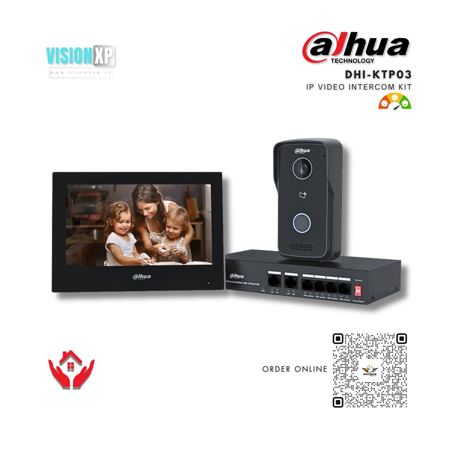 Dahua DHI-KTP03 IP Video Intercom KIT Dahua DHI-KTP03 IP Video Intercom KIT